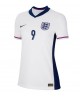 Günstige England Harry Kane #9 Heimtrikot Damen EM 2024 Kurzarm